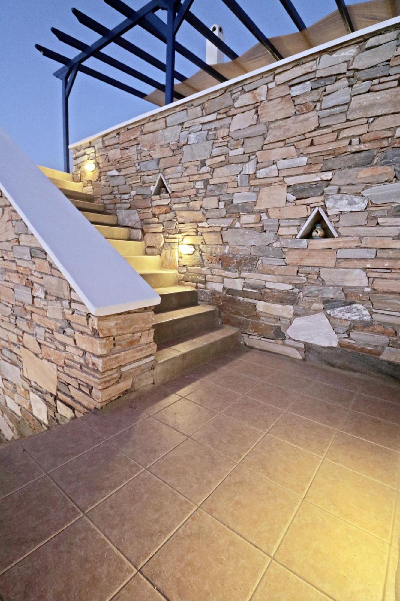 Unique Off Grid Seafront Villa Chora de Ios Exterior foto